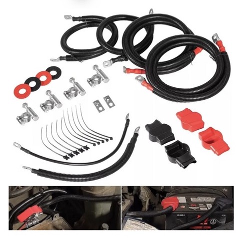 Battery cables kit - cables, for